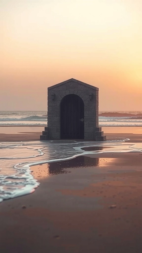 The Mysterious Beach Door