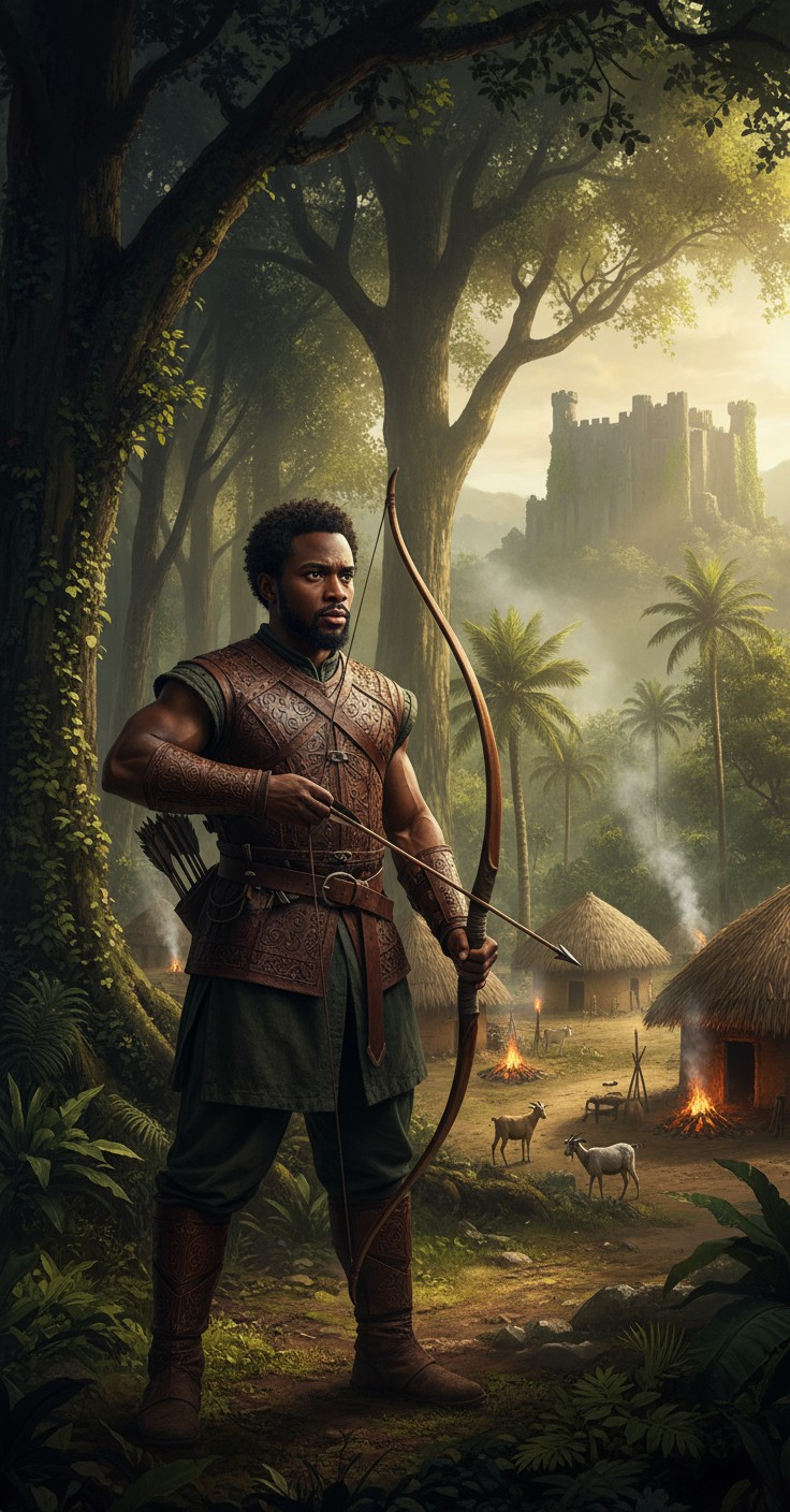 The Hunter and the Snake Girl of Nigeria