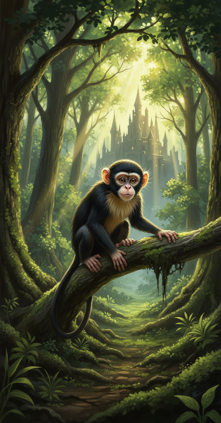 The Monkey Who Borrowed an Elephant