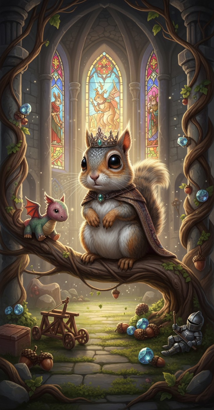 Chipmunk Chain Message: Hello Pookie!