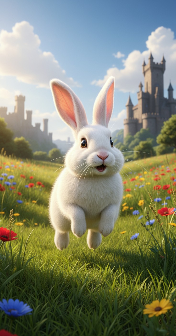 Bunny's Magical Carrot Sharing Adventure
