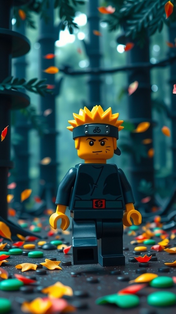 Pertarungan Epik Naruto Melawan Naga LEGO