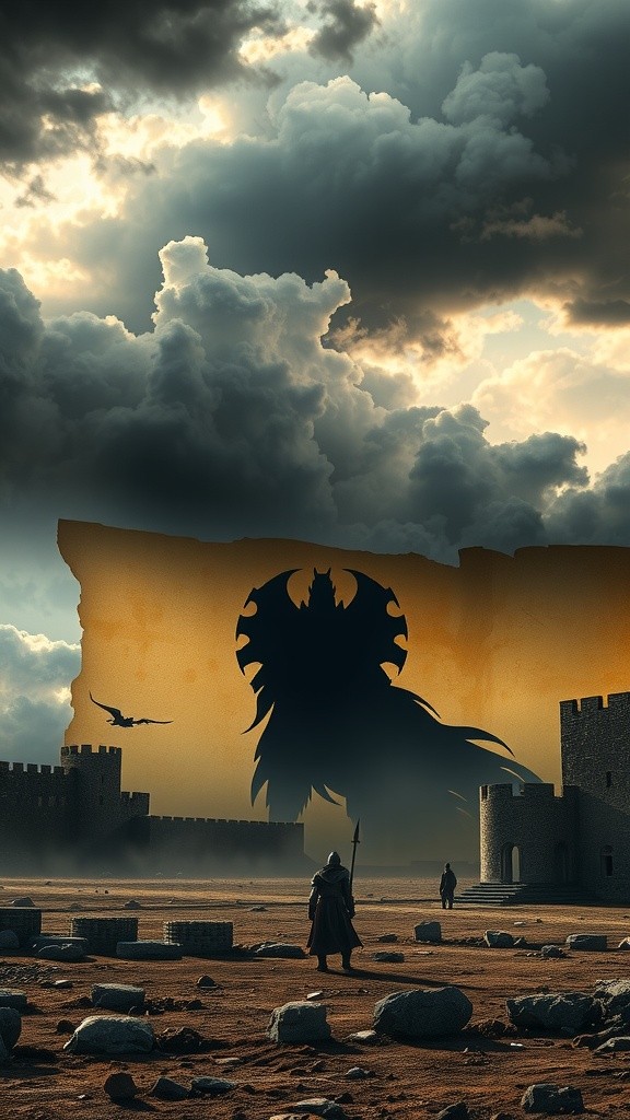 The Warlord's Valor: A Tale of Shadow and Fury