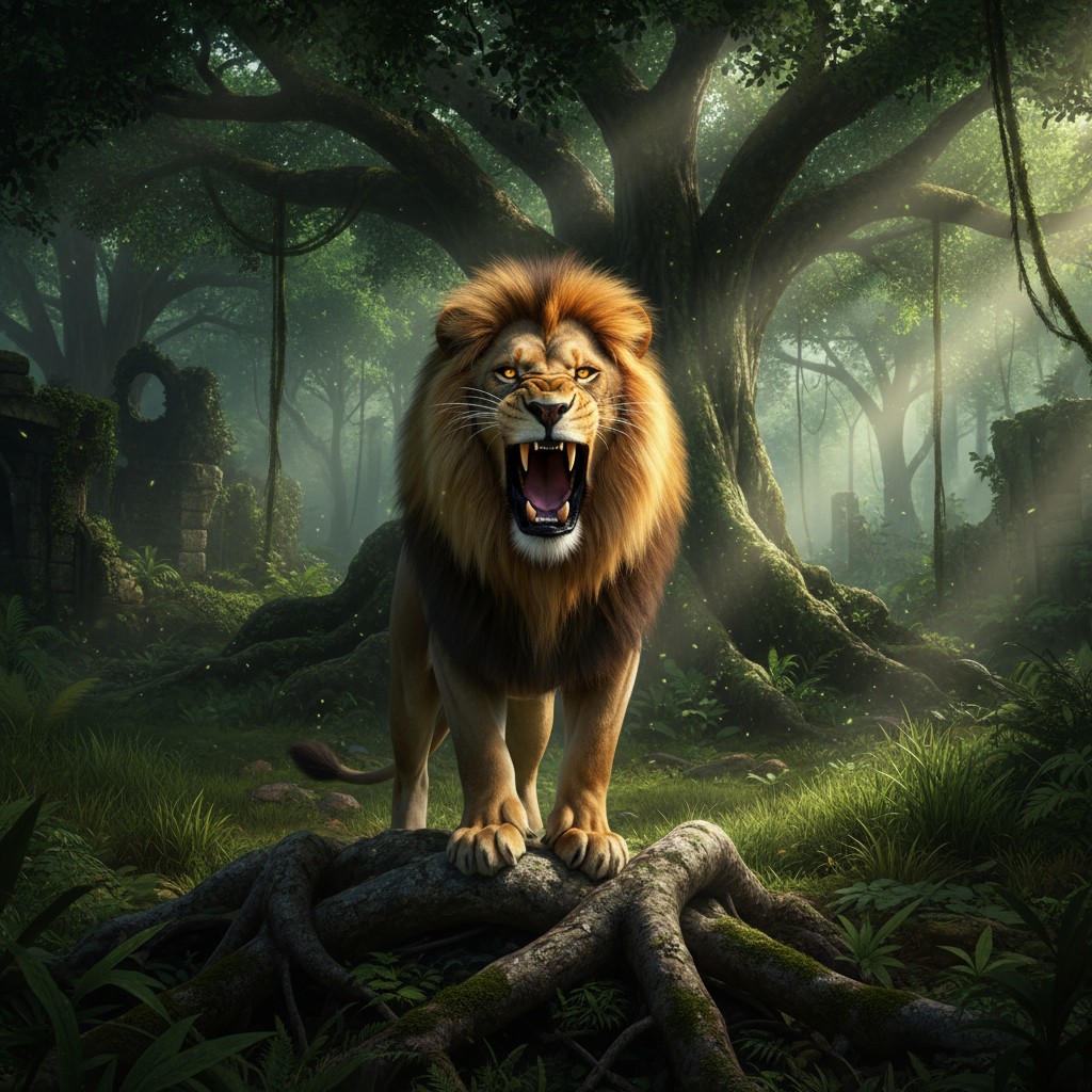 How Ade Trapped the Cunning Lion