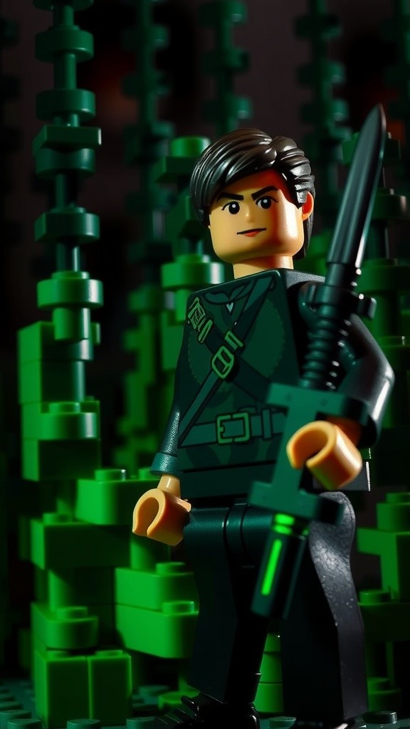 Tanjiro vs Iblis Bulan Atas: Pertarungan LEGO yang Epic!