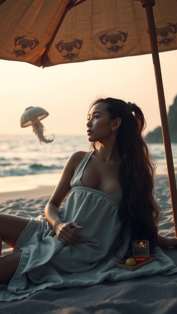 Petualangan Sahur dan Ubur-Ubur Raksasa di Pantai