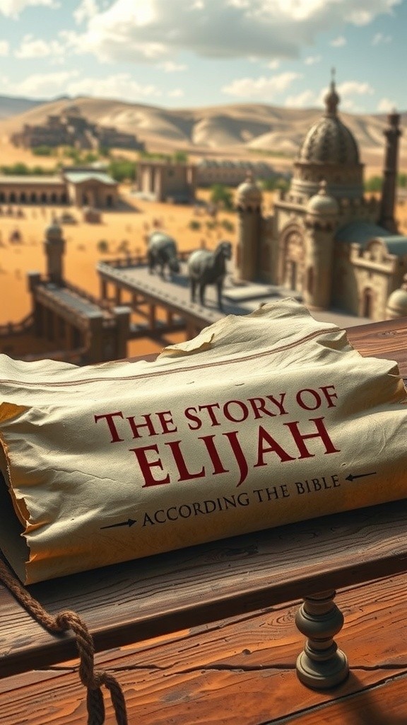 The Story of Elijah: A Prophet in Israel