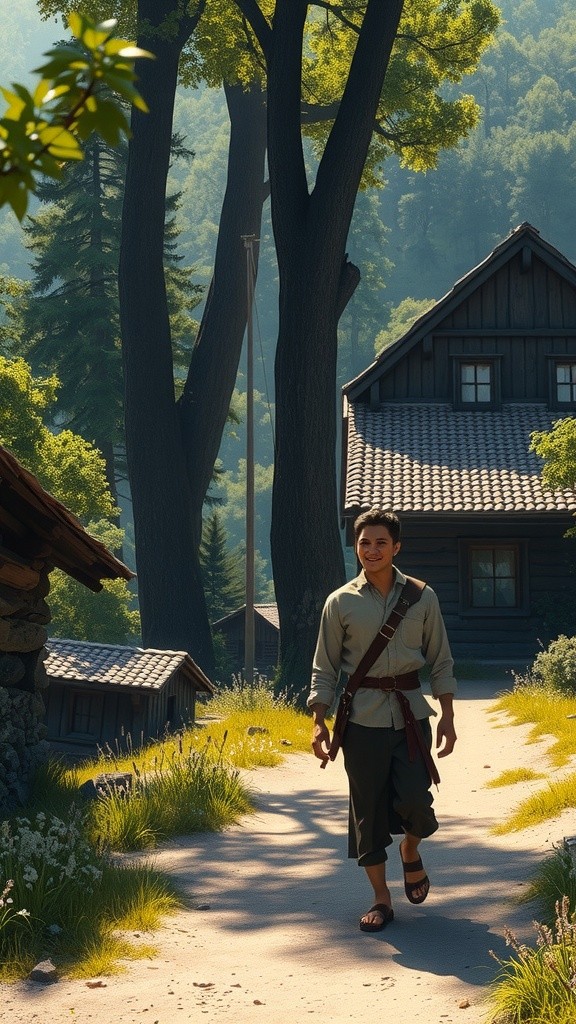 The Call to Arms: Arya's Fight for His Village