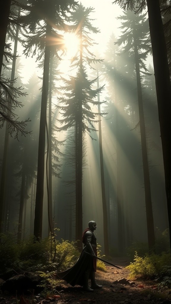 The Journey of the Gray Wolf: A Forest Adventure