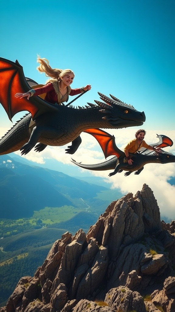 Wings of Love: A Dragon Rider's Tale