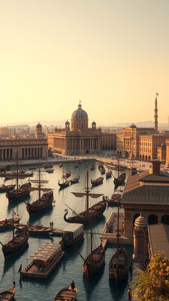 The Destruction of the Library by Julius Caesar's Soldiers