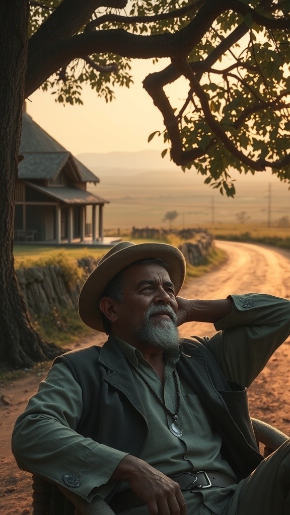 आलसी किसान और जिन का सबक