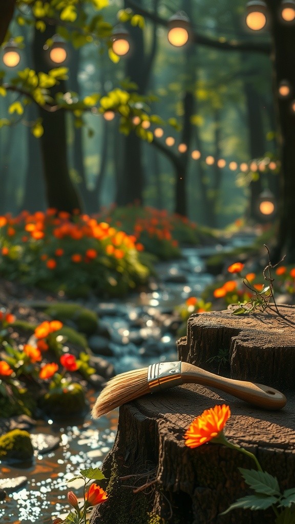 Aarav and the Magical Paintbrush