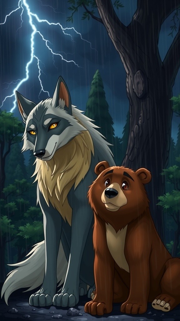 Legacy of the Wild: Bear and Wolf Alliance