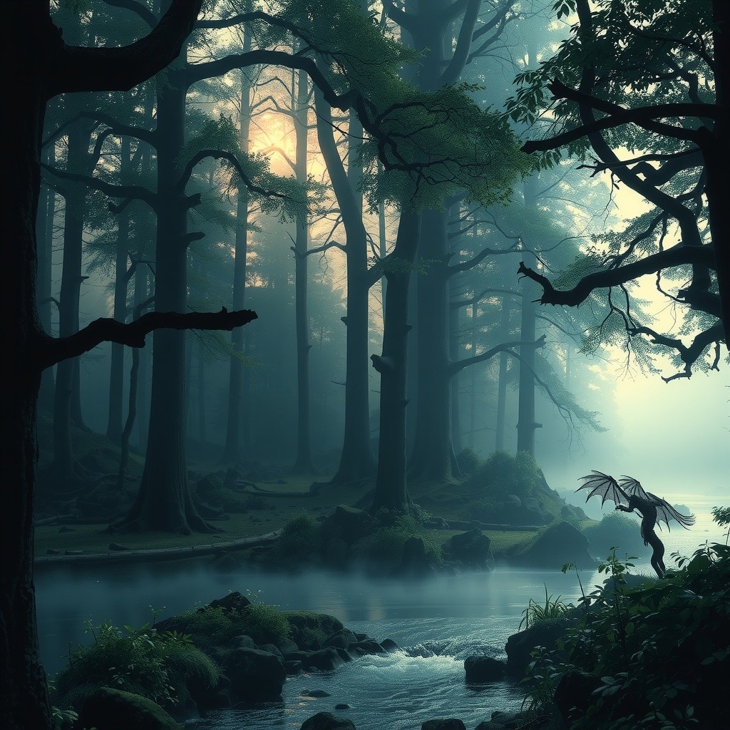 The Whispering River: A Tale of Oniya