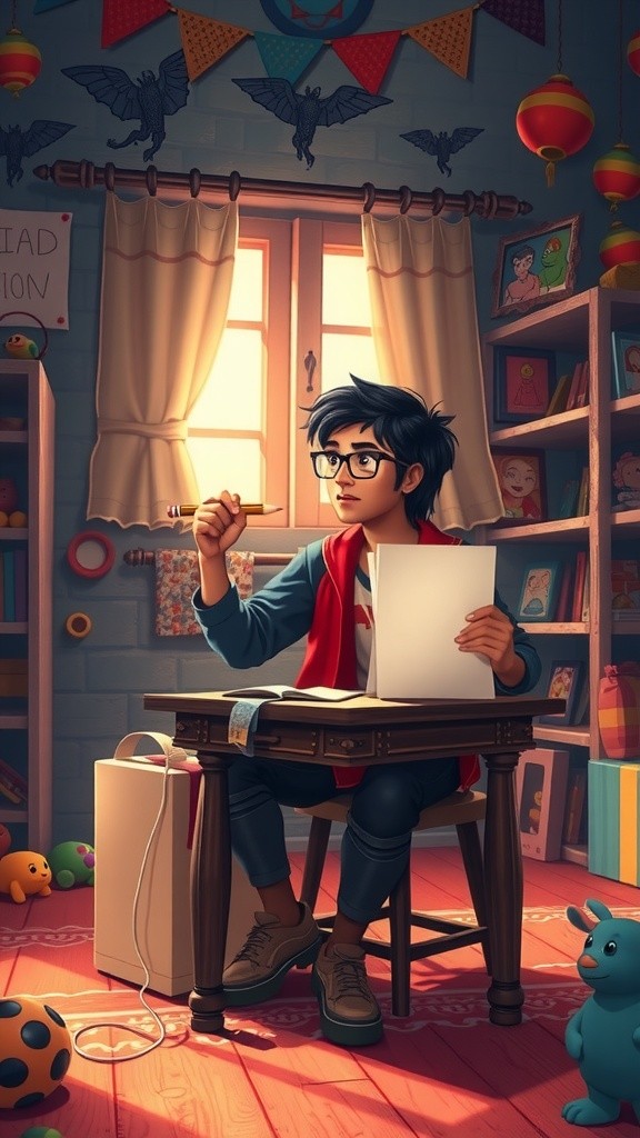 जादुई पेंसिल और असली खुशी