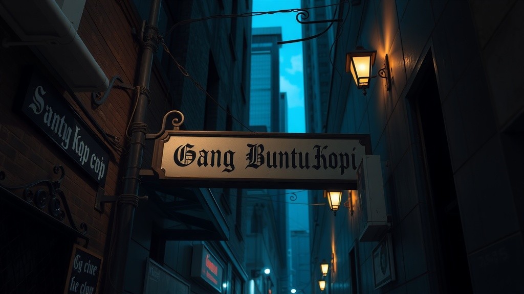 Gang Buntu Kopi: Pintu Menuju Masa Lalu Alternatif