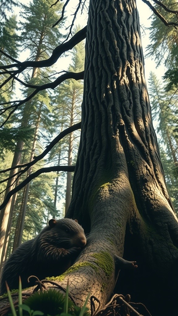 Animals Cutting Trees in 10 Seconds