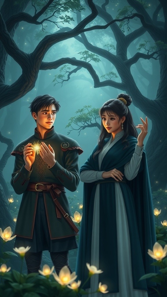 जादुई जंगल में साहस