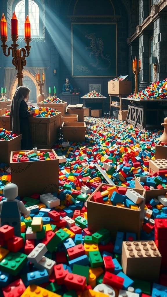 Build a Majestic LEGO Castle Above the Clouds!