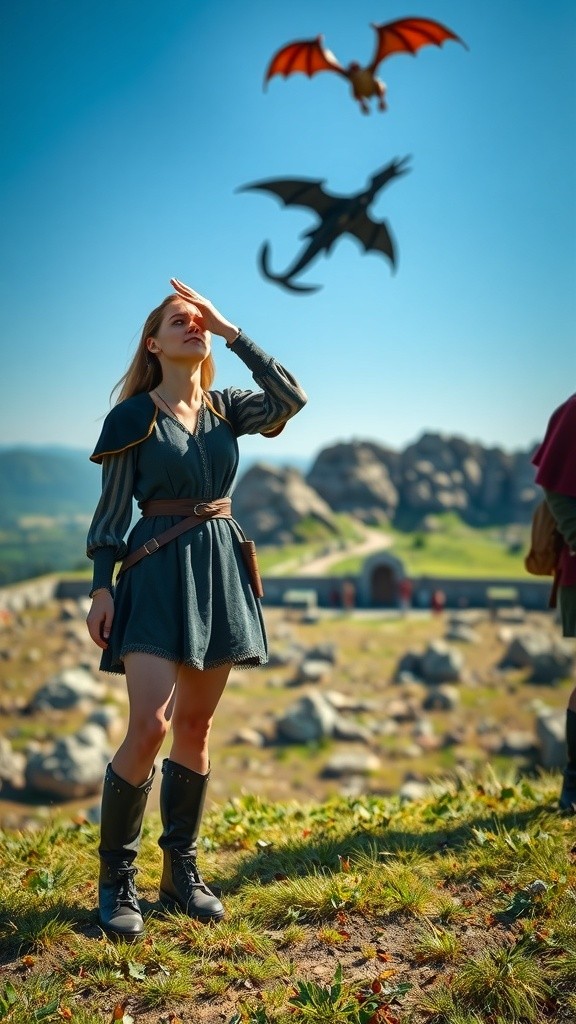 Forbidden Flames: A Dragon Rider's Love