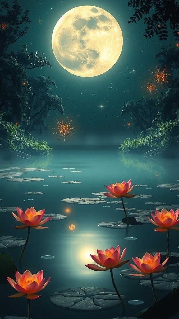 Radiant Goddess Lakshmi: A Divine Digital Masterpiece