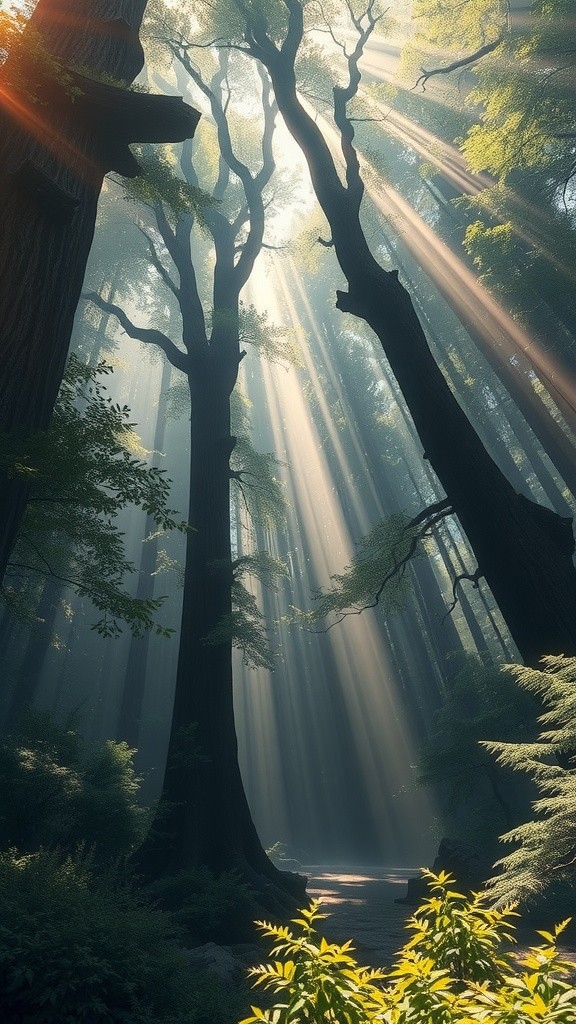 Whispers of Elderglen: The Silver Wolf and the Blue Jay