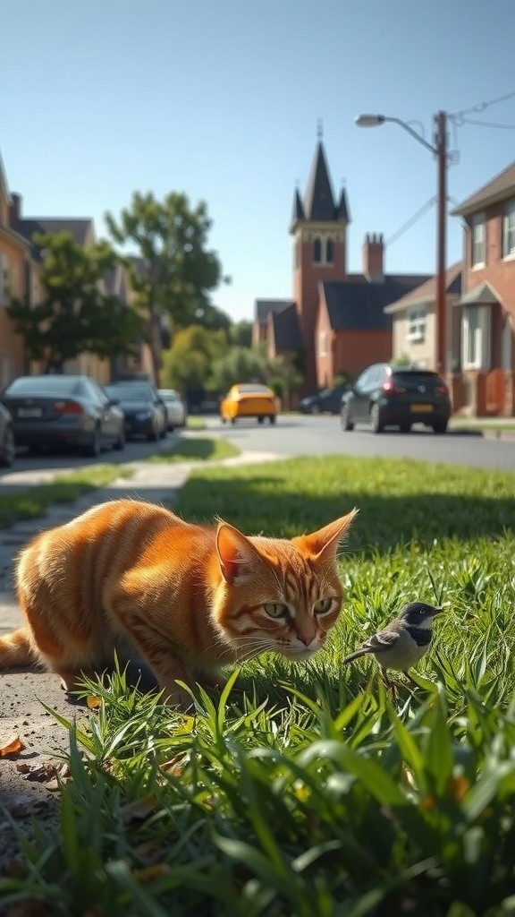 Cat Leaps onto Car and Transforms into Human