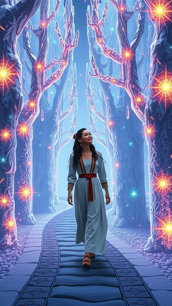 Petualangan Tiya di Hutan Kristal