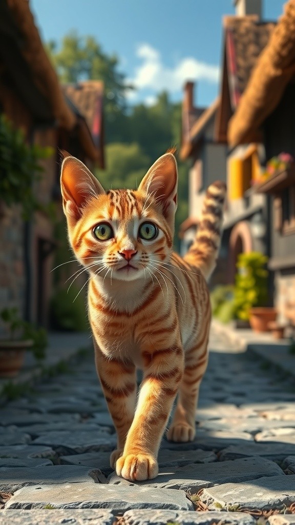 The Sly Cat's Feast Trick