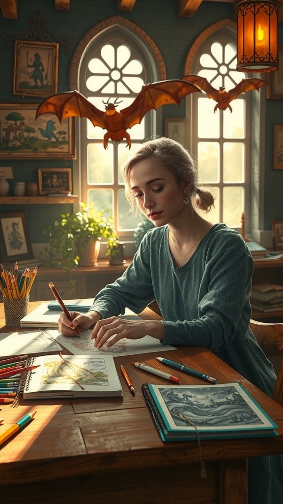 Whimsical Creations: Magical Illustrations for Children!