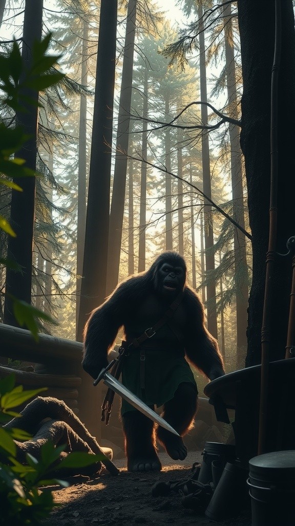 Bigfoot's Mushroom Madness: Edmonton Crash and Motorcycle Escape!