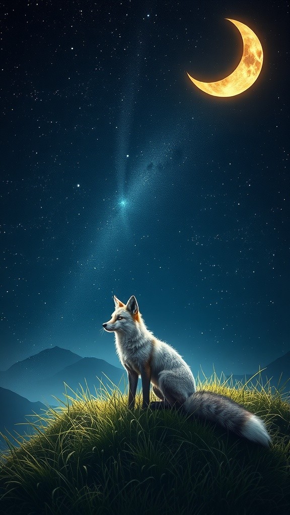 Luna's Moonlit Encounter