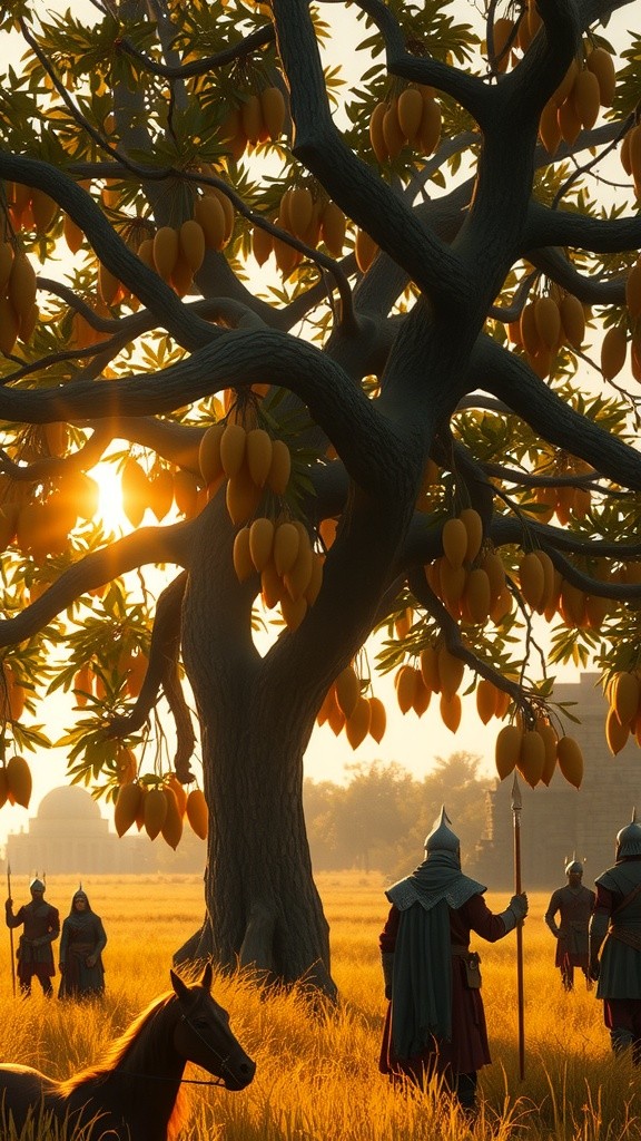 The Greedy Man and the Magical Tree