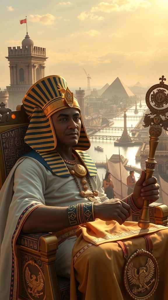 Timeless Journeys: Exploring the Fusion of Neo-Thebes