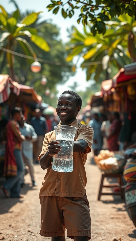 From Poverty to Wealth: A Ghanaian Boy's Journey
