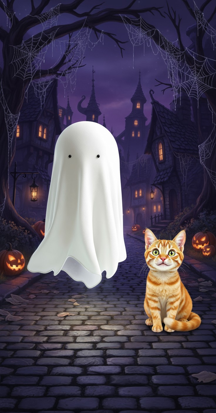 A Whimsical Halloween Night in Spooky Town!