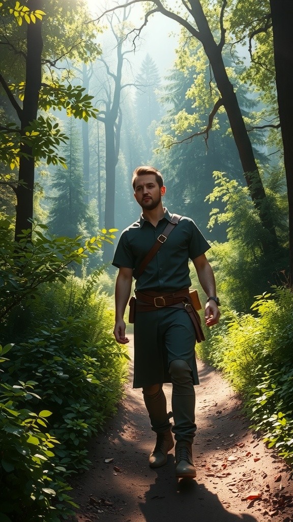 A Man Lost in the Forest