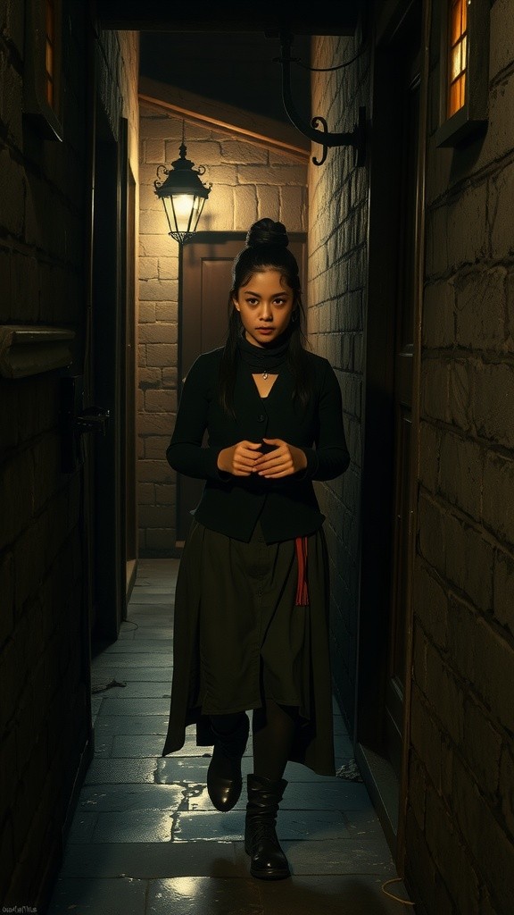 Bayangan Malam Kucing Hitam