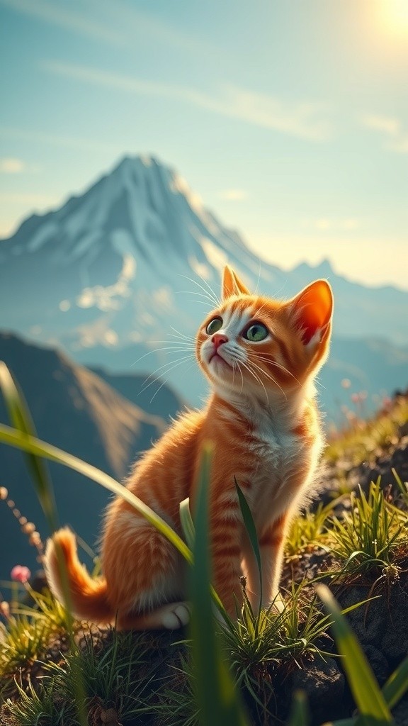 The Cat's Volcano Adventure