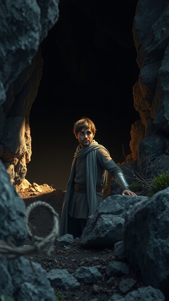 David and His Warriors at the Cave of Adullam