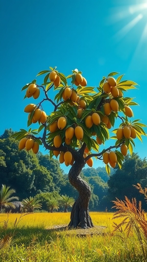 लोभी बंदर और जादुई आम