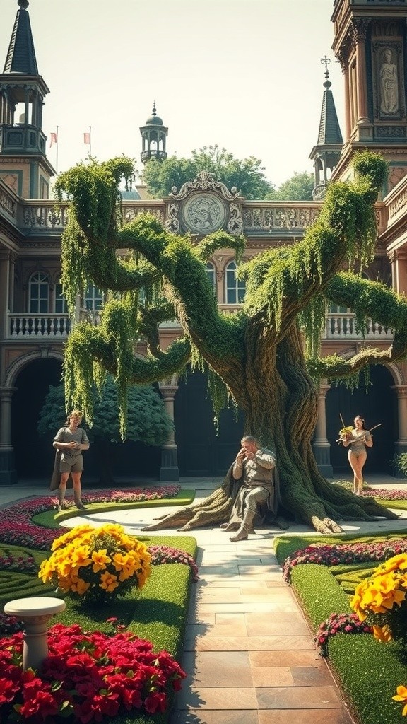 Abu Nawas dan Pohon Bicara: Humor Cerdas di Istana