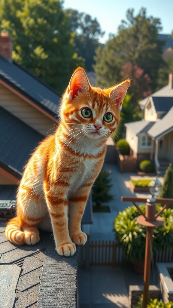 The Enigmatic Tale of Shadow: The Black Cat with Golden Eyes