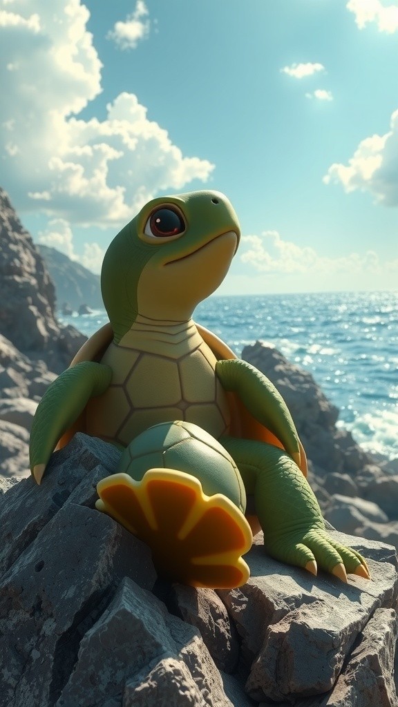 Kura-Kura Ajaib: Terbang Tinggi Menggapai Awan