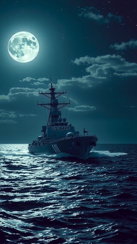Silence Before the Storm: A Navy Encounter