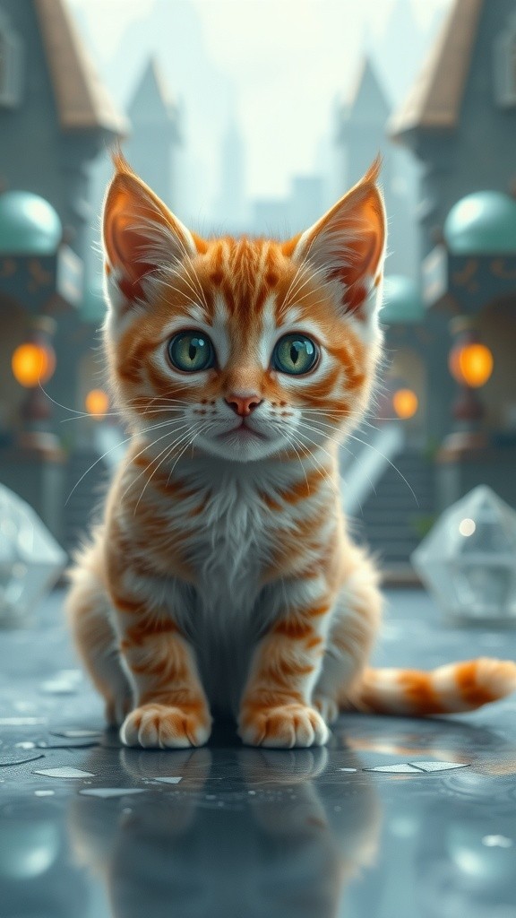 Kucing Kristal dan Petualangan Cahaya