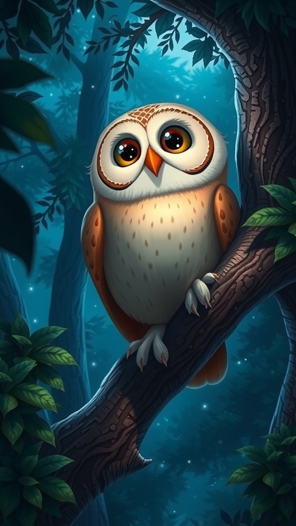 Pip and the Glow-Worm: The Lantern Owl's Adventure