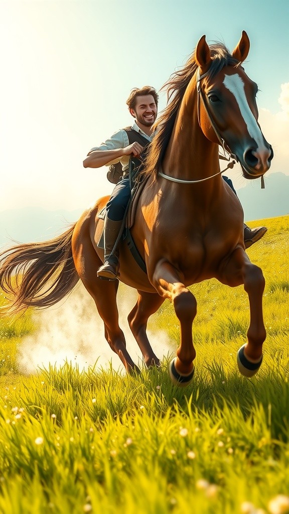 Brave Adventures on the Enchanted Horse