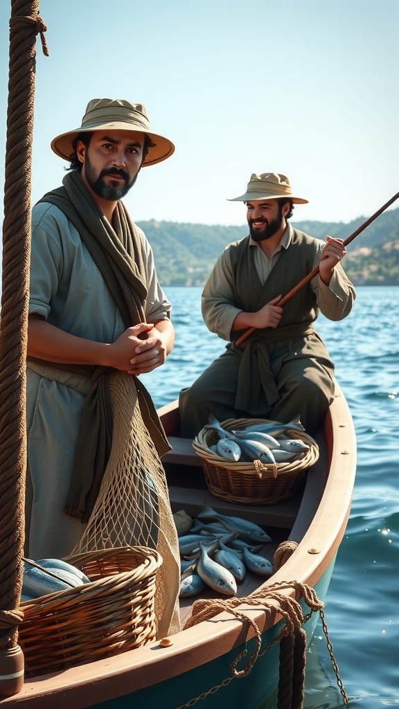 Jesus Calls Peter to be a Fisherman